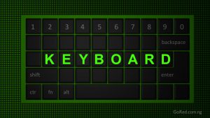 keyboard word