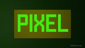 pixel words
